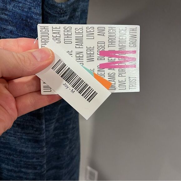 LuLaRoe Joy dark navy open sleeveless duster / sleeveless long cardigan - Picture 7 of 11